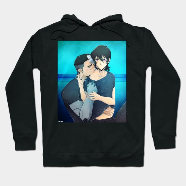 sheith - neck kiss Hoodie by Iwonn